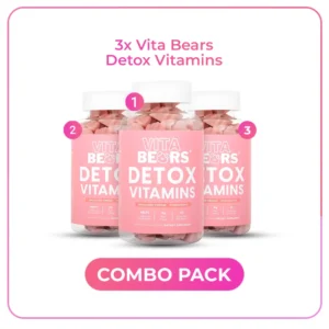 Vita Bears Detox Vitamins Combo Pack - 2 Pack