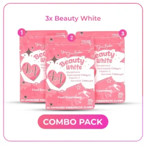 Beauty White 4 In 1 Supplement Combo -